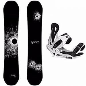 System 2017 DNR Snowboard and Summit Men's Snowboard Package Review