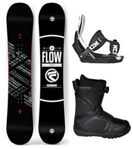 Flow 2019 Gap Men's Complete Snowboard Package Bindings and BOA Boots Review
