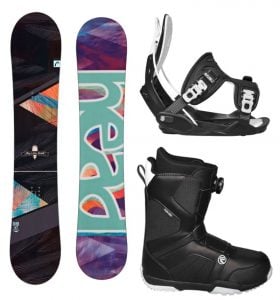 Head 2018 Flair Legacy Women's Snowboard with Flow Bindings Flow BOA Boots Review