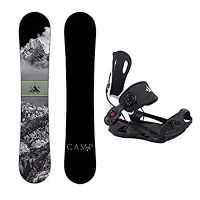 Camp Seven System DNR Snowboard and 2017 System MTN Flow Style Rear Entry Step In Men’s Binding Review